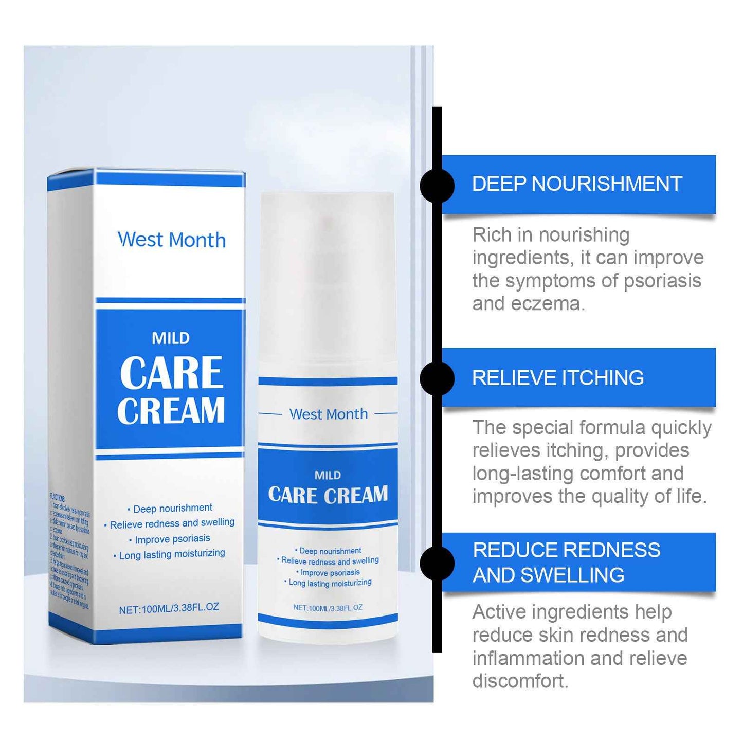 Skin Moisturizing Neck Cream Gentle Nourishing for Radiant Skin